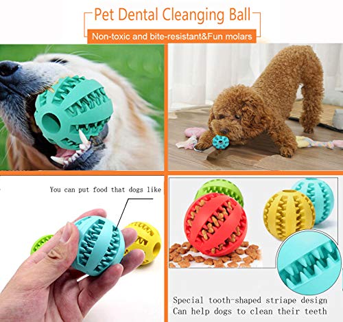 Pet Dog Toy Interactive Rubber Balls