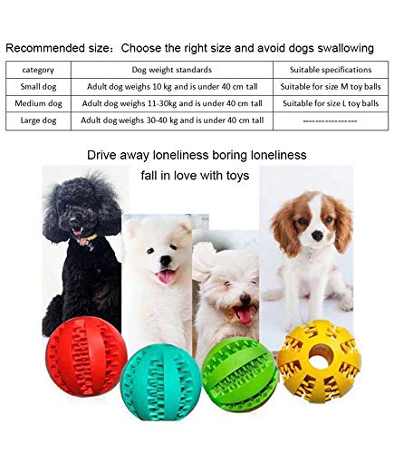 Pet Dog Toy Interactive Rubber Balls